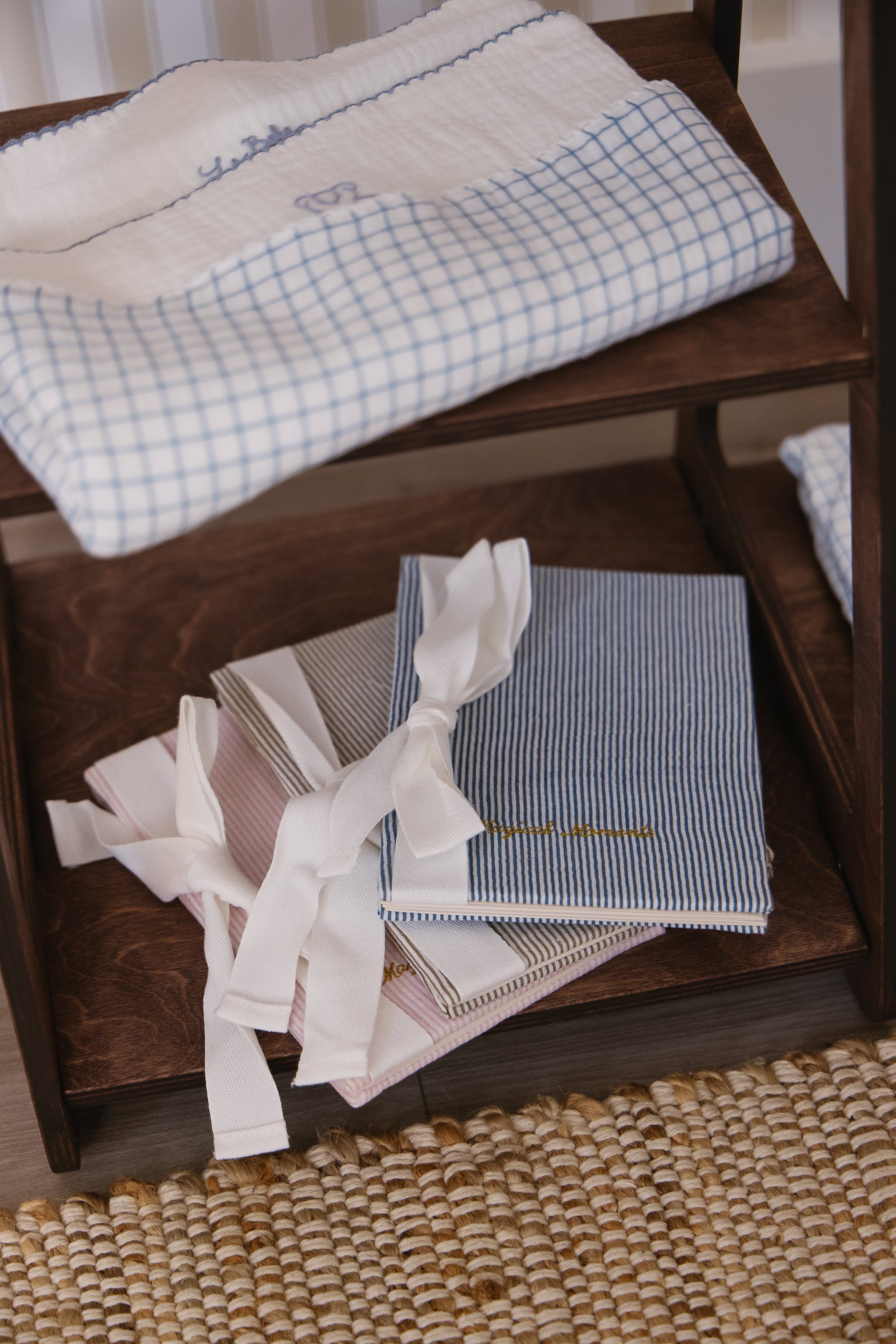 KIPP Collection Stripe Memory Book With Bow Tie Detail For Toddlers by KIPP™ Collection at Everetts Place
