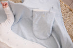 KIPP Collection Hooded Baby Towel and Mitt Set with Crown Embroidery for Babies by KIPP™ Collection at Everetts Place