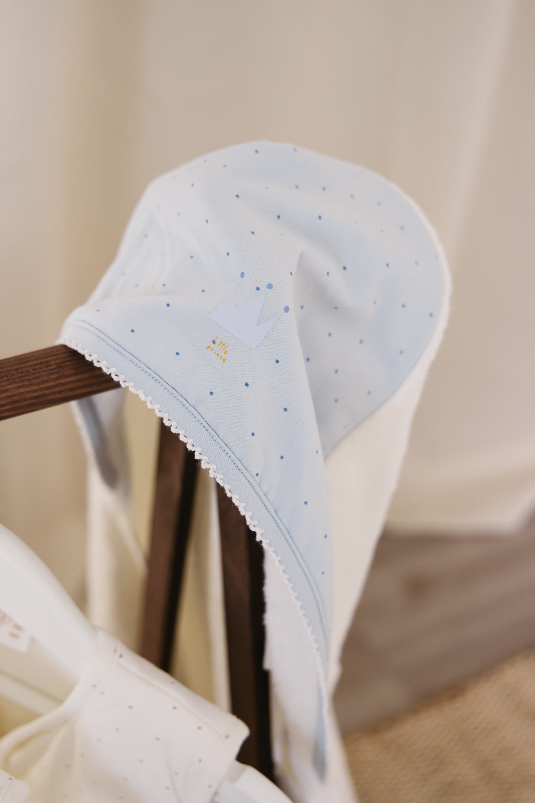 KIPP Collection Hooded Baby Towel and Mitt Set with Crown Embroidery for Babies by KIPP™ Collection at Everetts Place