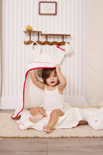 KIPP Hooded Towel and Mitt Set with Embroidered Detail for Babies by KIPP™ Collection at Everetts Place