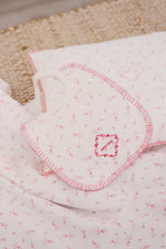 KIPP Collection Baby Bib Floral Print Patch Detail Snap Closure For Babies by KIPP™ Collection at Everetts Place