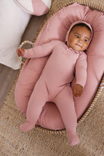 KIPP Collection Footie and Hat Set with Bebe Embroidery for Baby Girls by KIPP™ Collection at Everetts Place