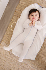 Kipp Collection Baby Footed Onesie With Ribbed Knit For Babies by KIPP™ Collection at Everetts Place