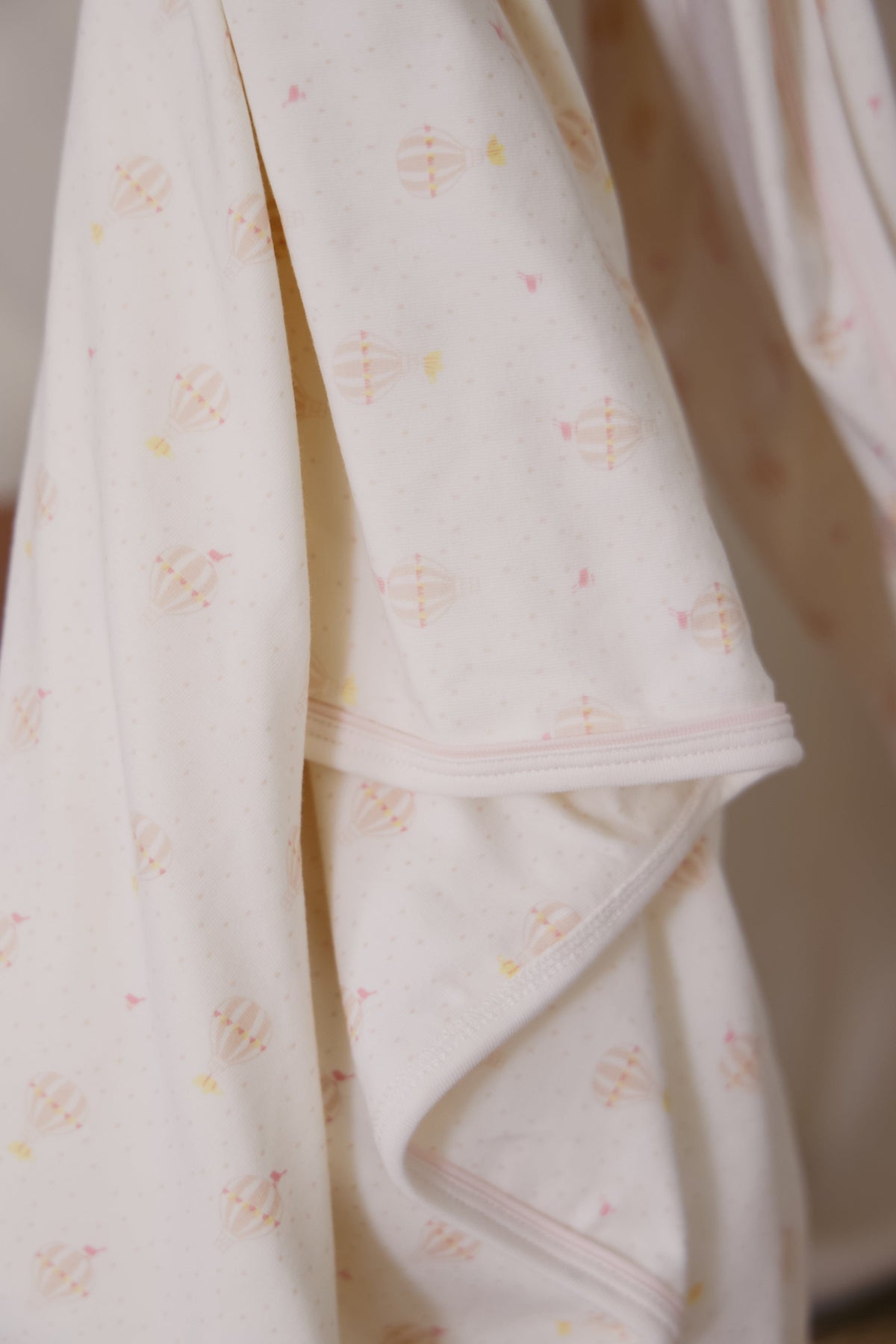KIPP Collection Footie Three Piece Set With Hot Air Balloon Print For Newborns by KIPP™ Collection at Everetts Place