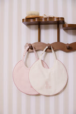 KIPP Collection Baby Bib With Building Block Detail And Snap Closure For Babies by KIPP™ Collection at Everetts Place