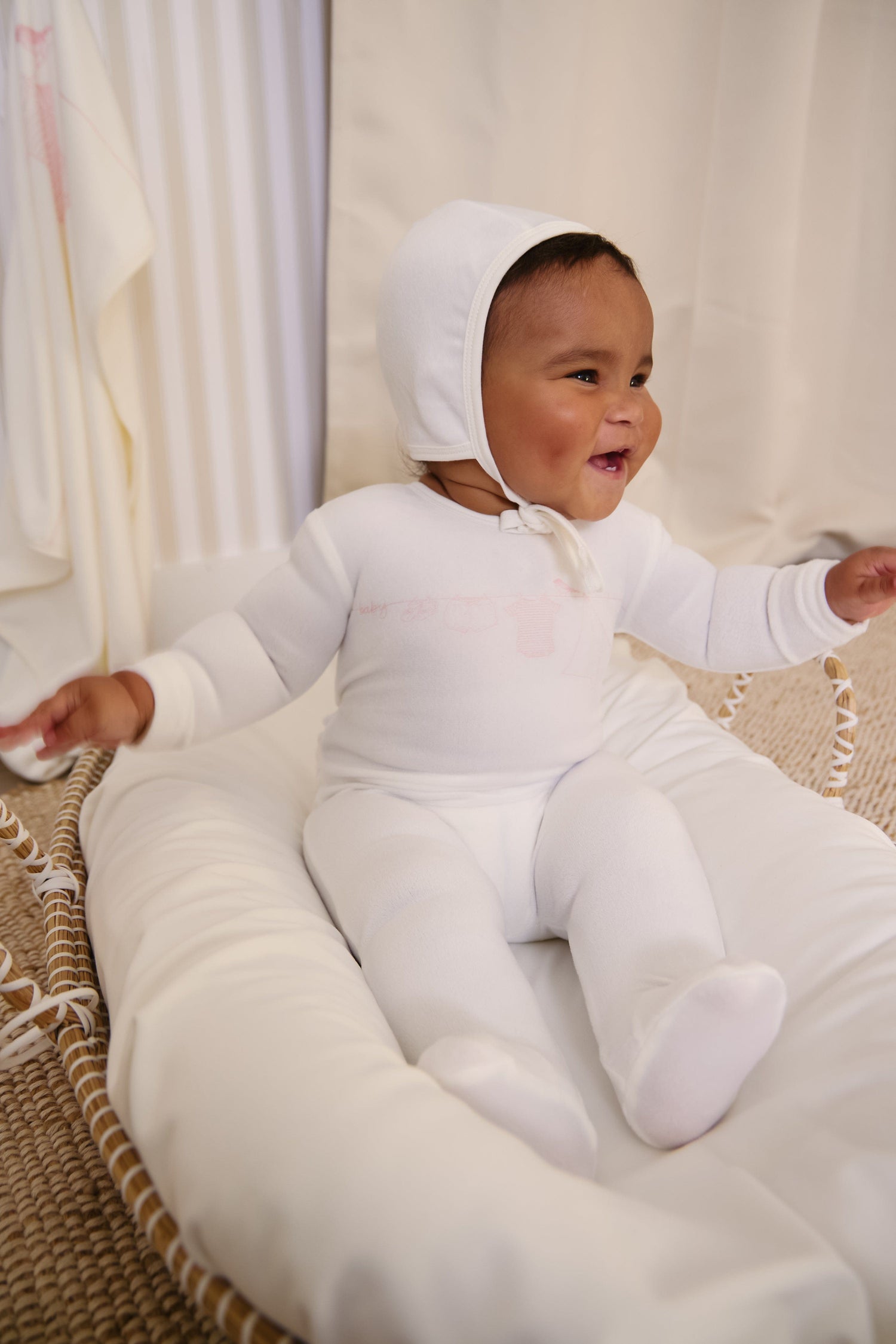KIPP Collection Velour Baby Gift Set With Clothesline Detail For Newborns by KIPP™ Collection at Everetts Place