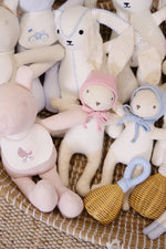 KIPP Collection Bunny Plush Toy With Hat And Tie Detail For Babies by KIPP™ Collection at Everetts Place