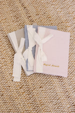 KIPP Collection Stripe Memory Book With Bow Tie Detail For Babies by KIPP™ Collection at Everetts Place