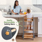 Toddler Tower - Adjustable Kitchen Stool Helper by Ocodile.com