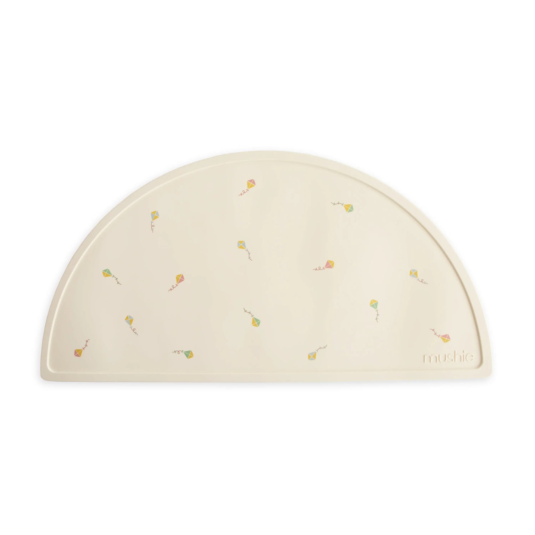 Mushie Silicone Placemat for Kids Durable and Easy to Clean Food Grade Silicone Stylish Design - Home & Garden > Linens & Bedding > Table Linens > Placemats silicone mat