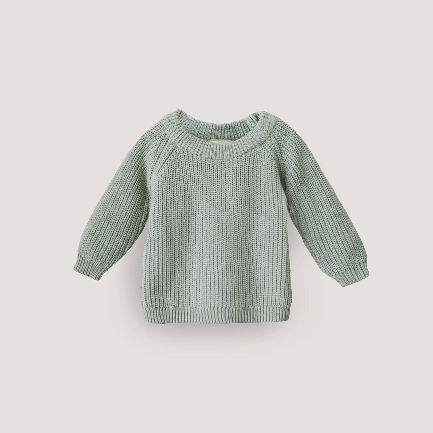 Organic Cotton Chunky Knit Sweater for Baby Mushie