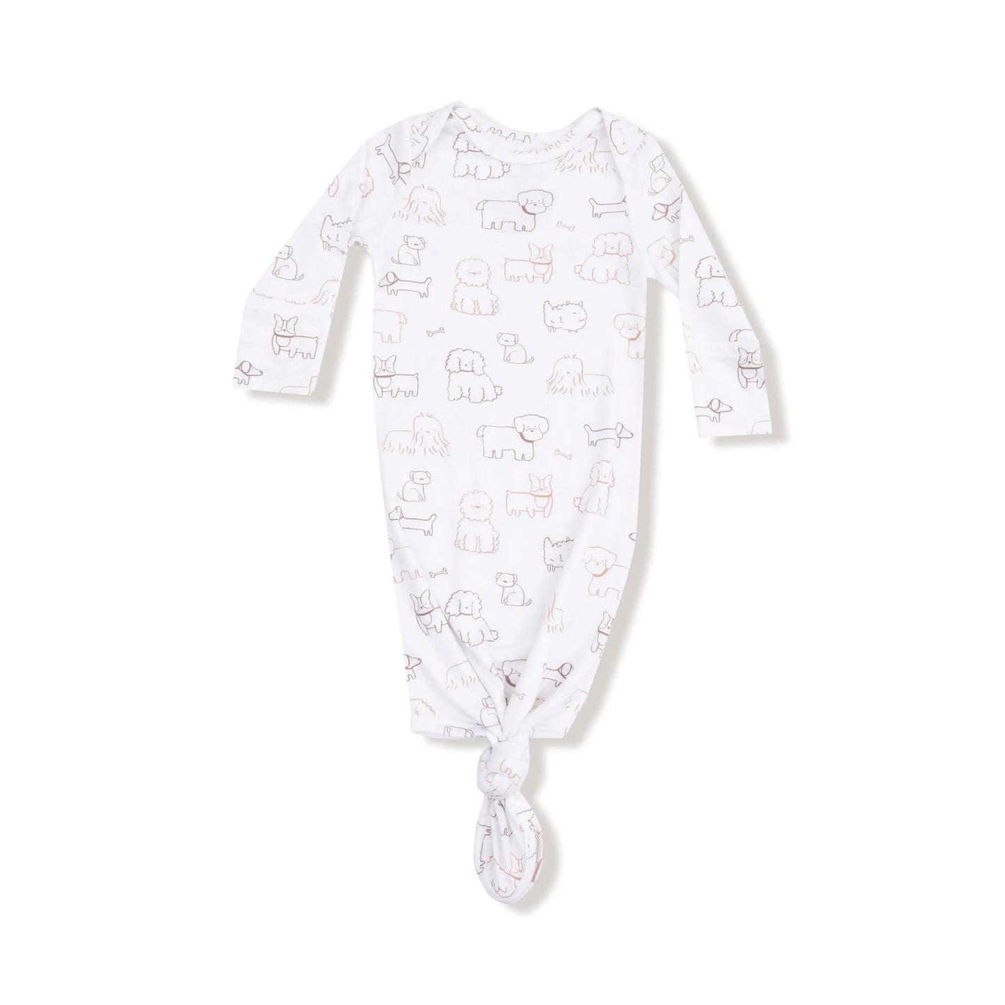 Knotted Baby Gown Angel Dear Butter Soft Comfort Newborns Angel Dear Everetts Place: Online Boutique