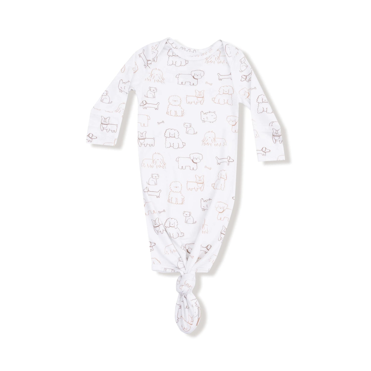 Angel Dear Knotted Baby Gown Angel Dear Butter Soft Comfort Newborns - Apparel & Accessories > Clothing > Baby & Toddler Clothing > Baby & Toddler Sleepwear 127
