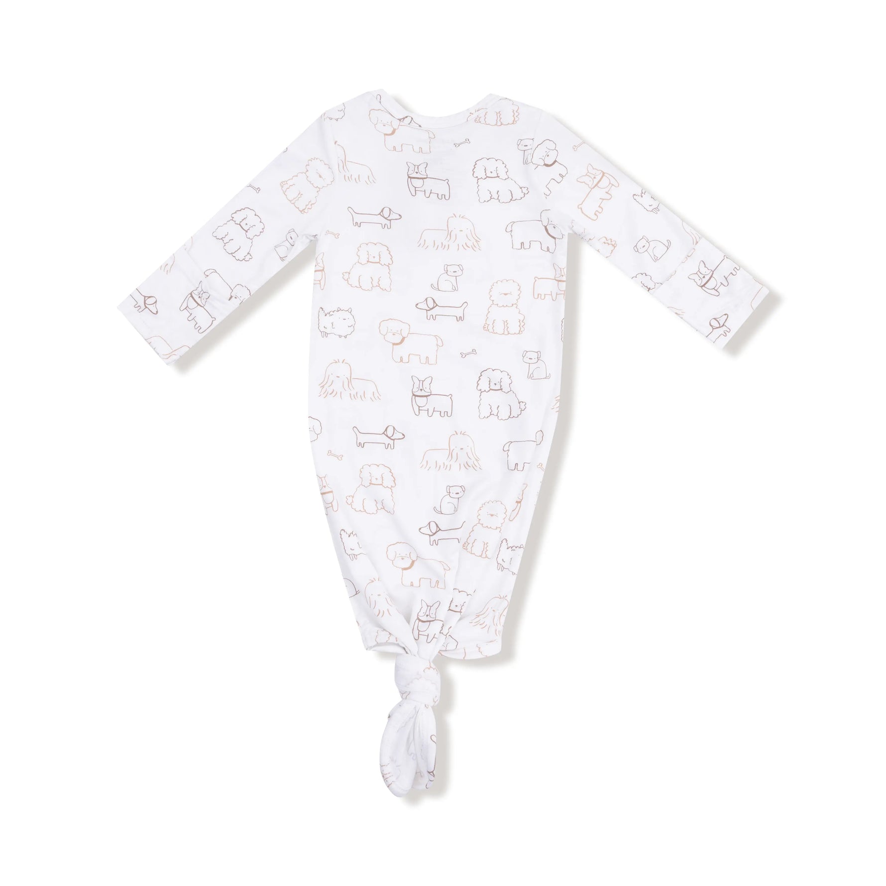 Angel Dear Knotted Baby Gown Angel Dear Butter Soft Comfort Newborns - Apparel & Accessories > Clothing > Baby & Toddler Clothing > Baby & Toddler Sleepwear 127