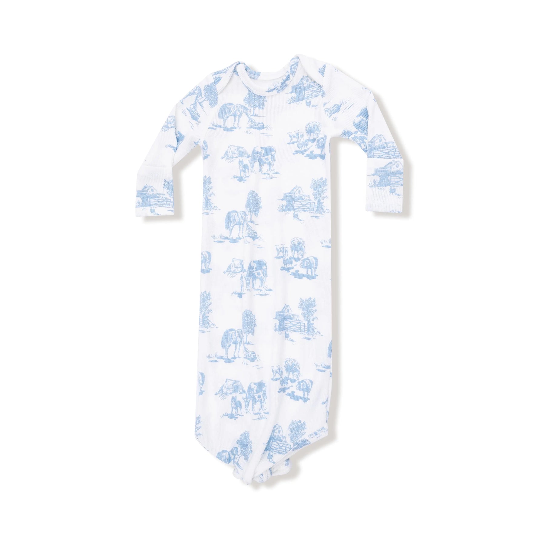 Angel Dear Knotted Baby Gown Angel Dear Soft Newborn Comfort Wear - Apparel & Accessories > Clothing > Baby & Toddler Clothing > Baby & Toddler Sleepwear 127