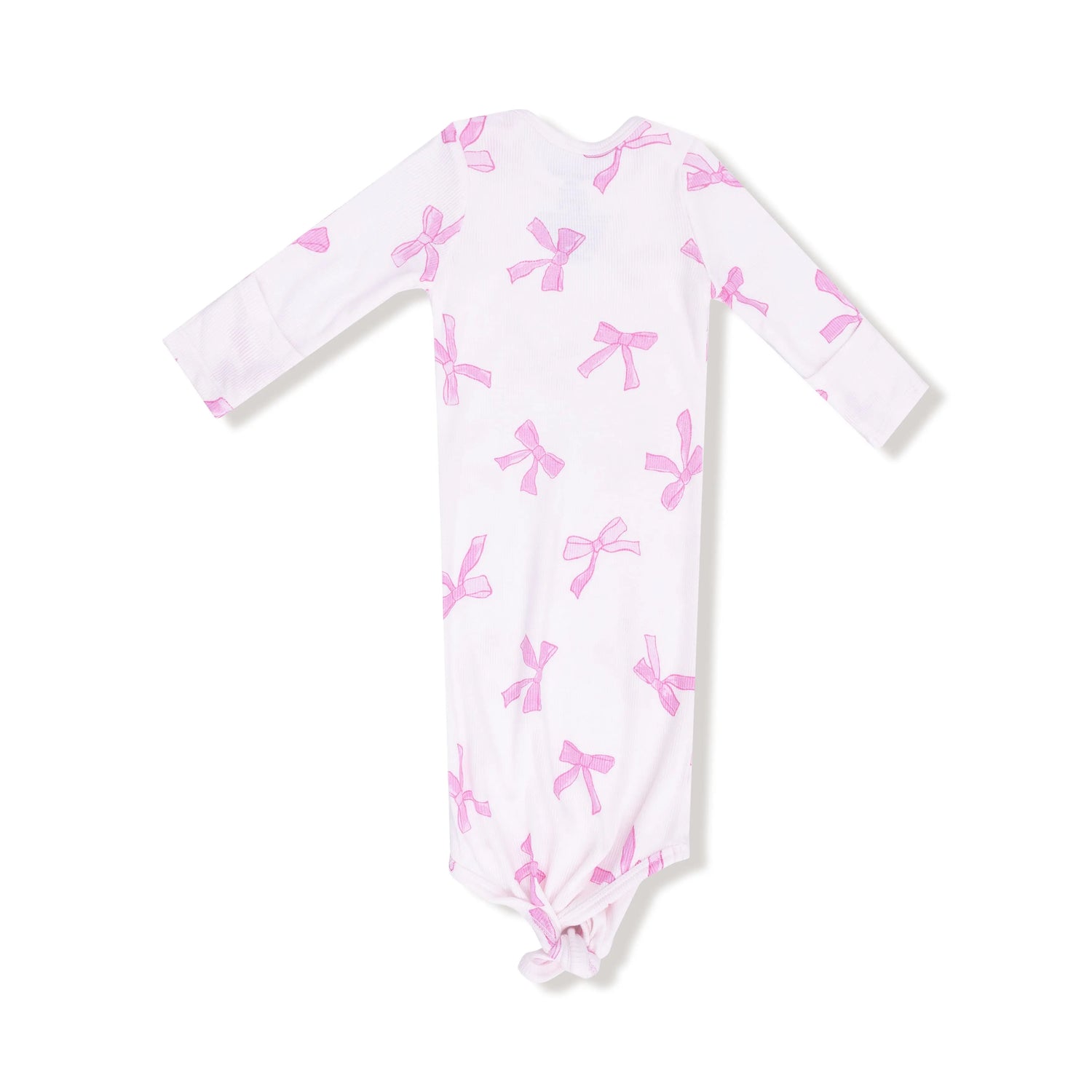 Angel Dear Knotted Baby Gown Buttery Soft Fabric Angel Dear Newborn - Apparel & Accessories > Clothing > Baby & Toddler Clothing > Baby & Toddler Sleepwear 127