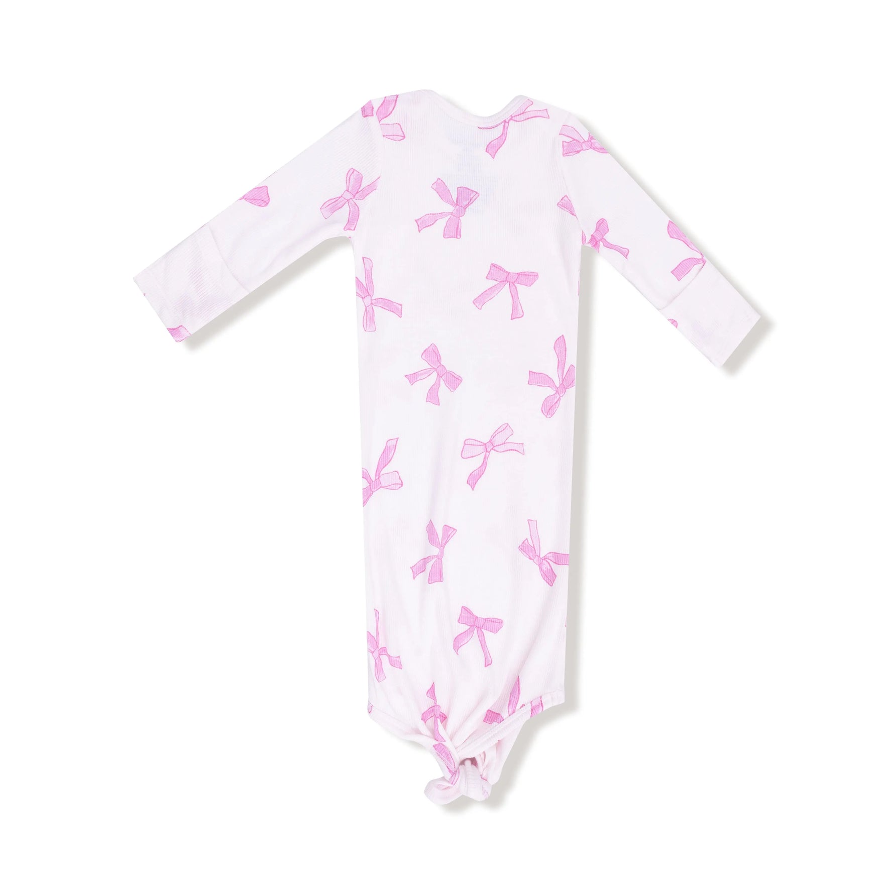 Angel Dear Knotted Baby Gown Buttery Soft Fabric Angel Dear Newborn - Apparel & Accessories > Clothing > Baby & Toddler Clothing > Baby & Toddler Sleepwear 127