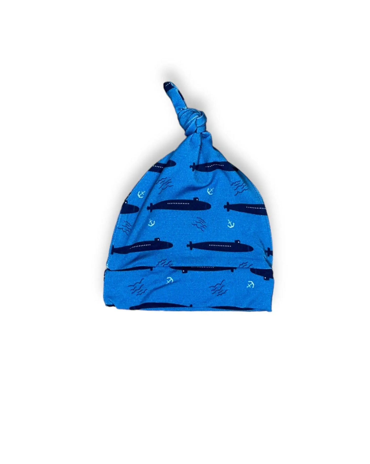 Knotted Beanie, Submarine Navy Miller & Co. Everetts Place Boutique