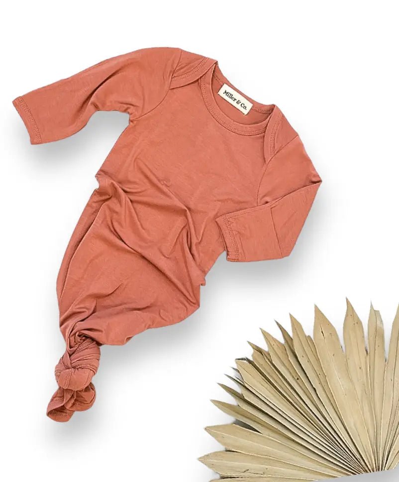 Miller & Co. Knotted Gowns, Pink - Everetts Place Boutique - 
