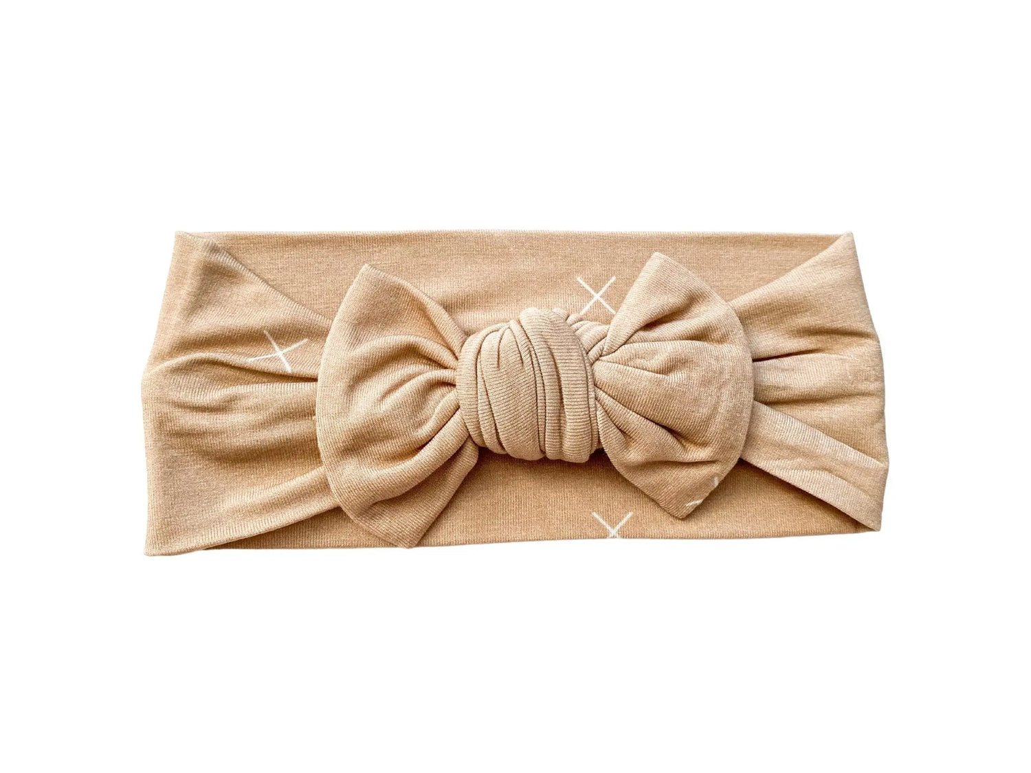 Harp Angel Boutique Soft Bamboo Knotted Headband with Adjustable Fit for Baby Girls - Apparel & Accessories > Clothing Accessories > Hair Accessories > Headbands Head Wrap