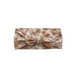 Harp Angel Boutique Soft Bamboo Flower Garden Headband with Adjustable Fit for Baby Girls - Apparel & Accessories > Clothing Accessories > Hair Accessories > Headbands Head Wrap
