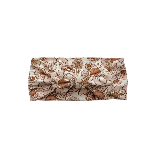 Knotted Headband - Flower Garden Harp Angel Boutique