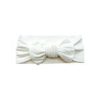 Harp Angel Boutique Soft Bamboo Knotted Headband for Baby Girls Up to 6 Months - Apparel & Accessories > Clothing Accessories > Hair Accessories > Headbands Head Wrap