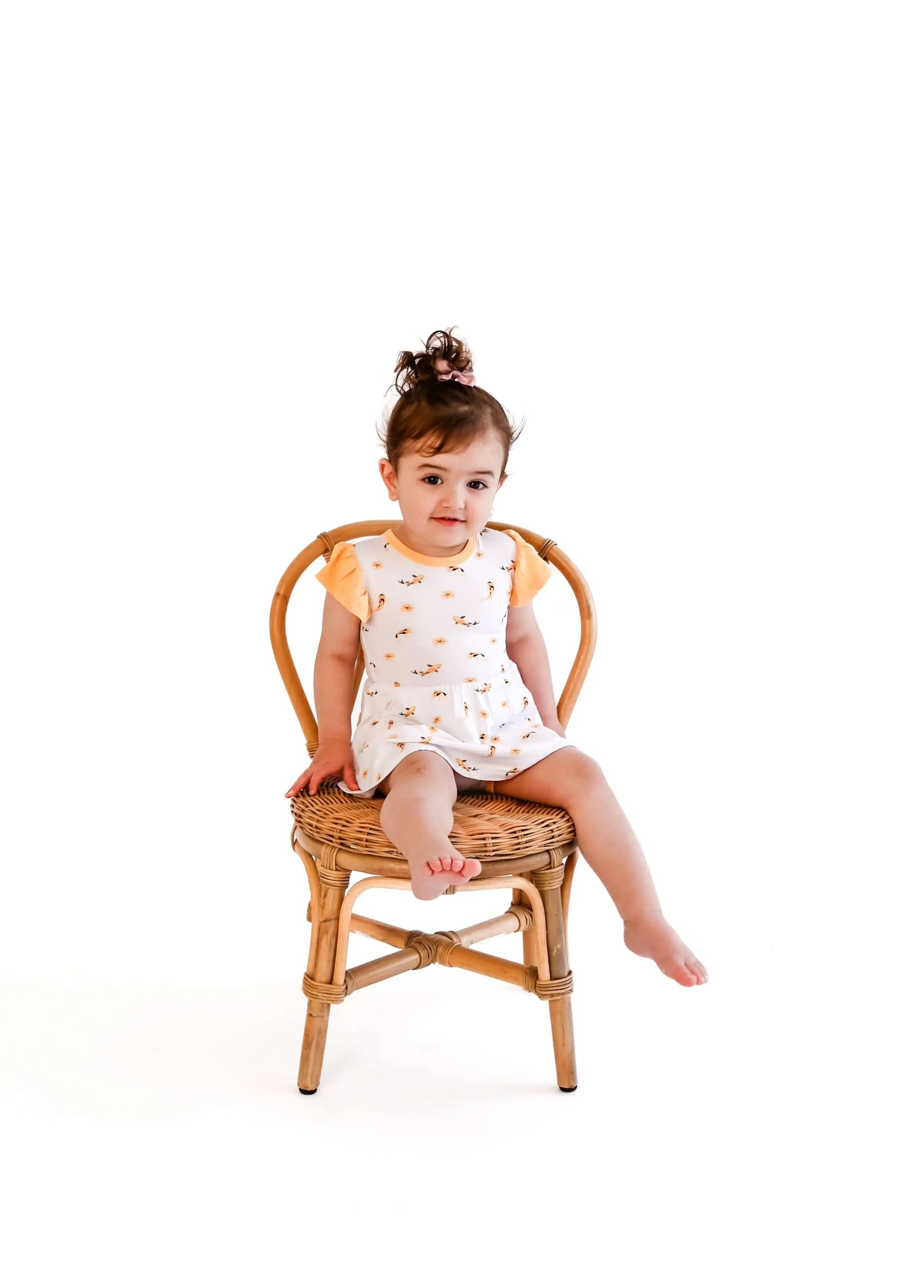 Bubble Baby Koi | Flutter Bodysuit Dress - 