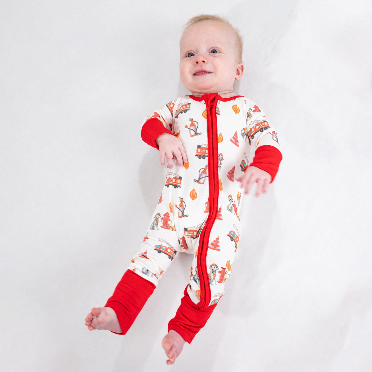 Firehouse Fido Zipper One Piece Pajama