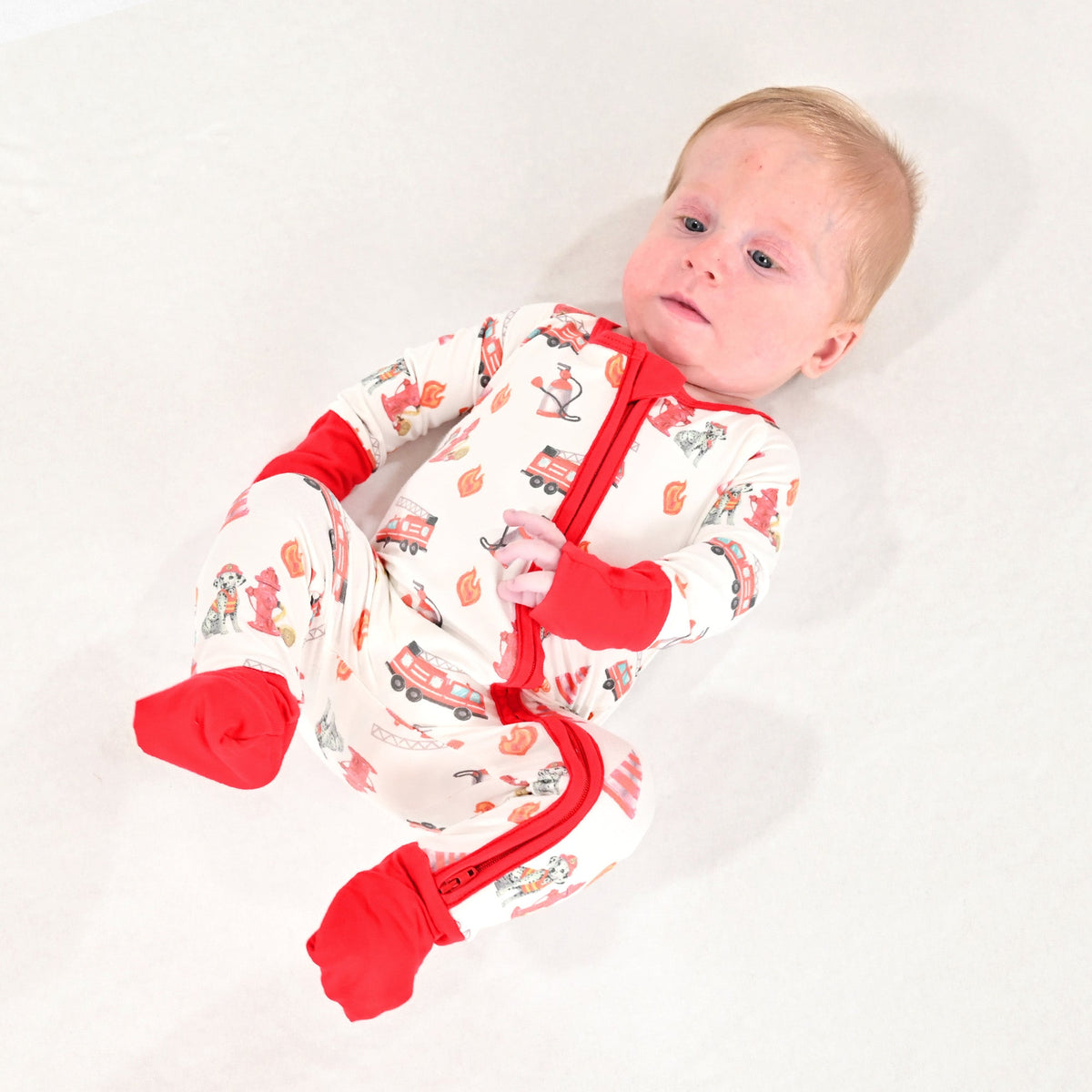 Firehouse Fido Zipper One Piece Pajama