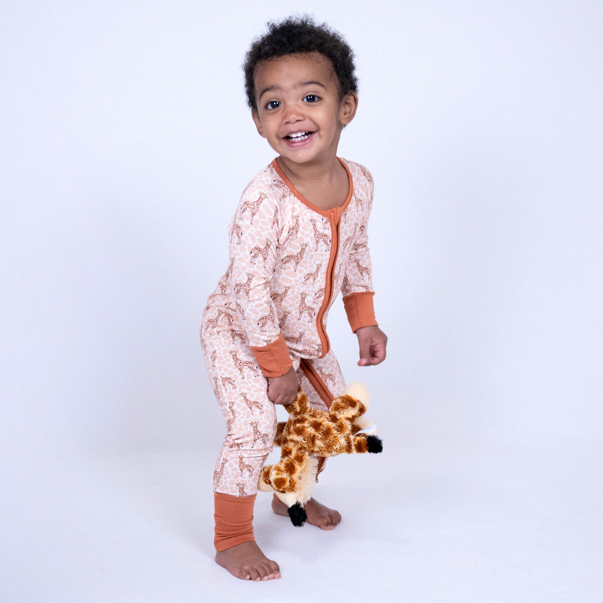 Gentle Giant Zipper One Piece Pajama by LollyBanks