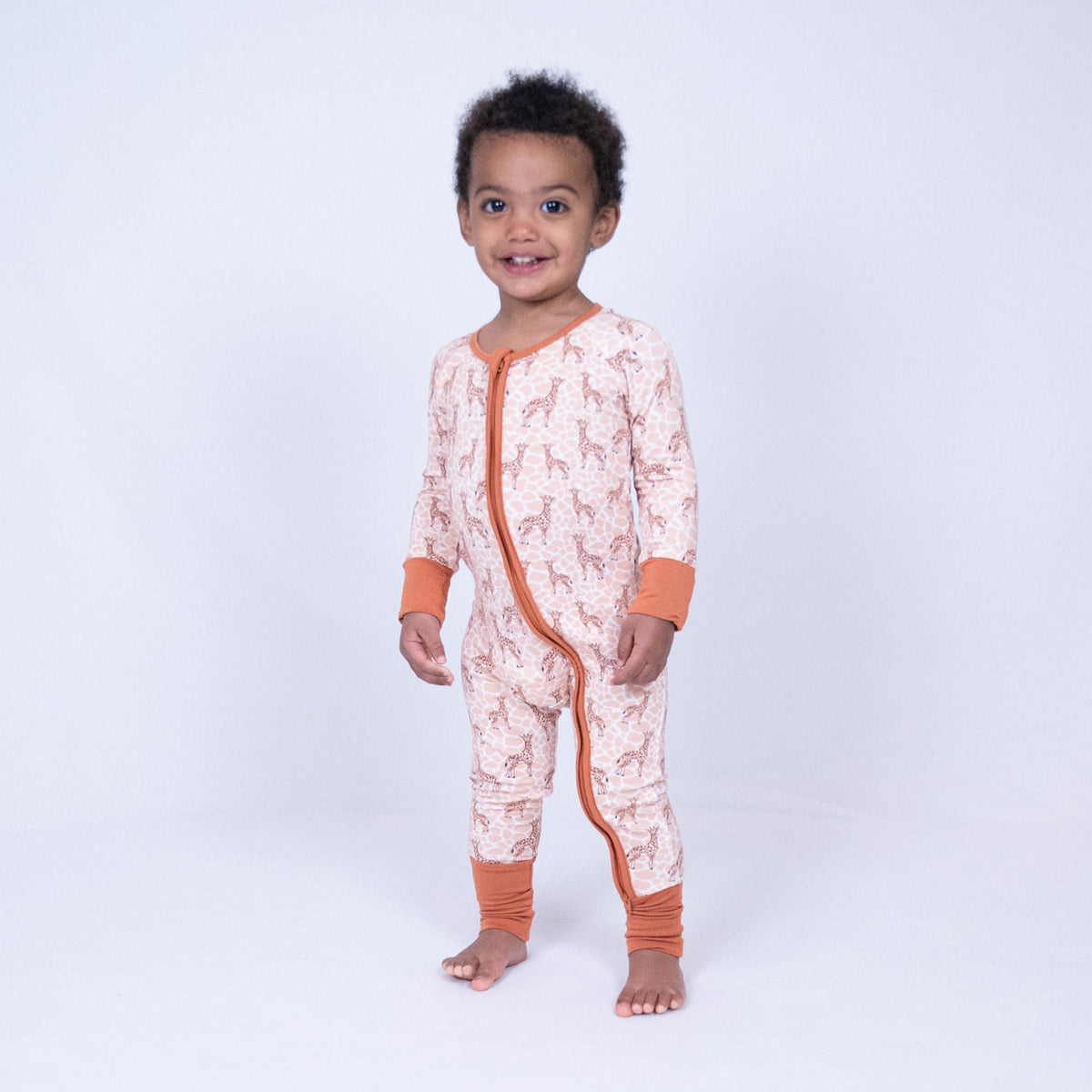 Gentle Giant Zipper One Piece Pajama by LollyBanks