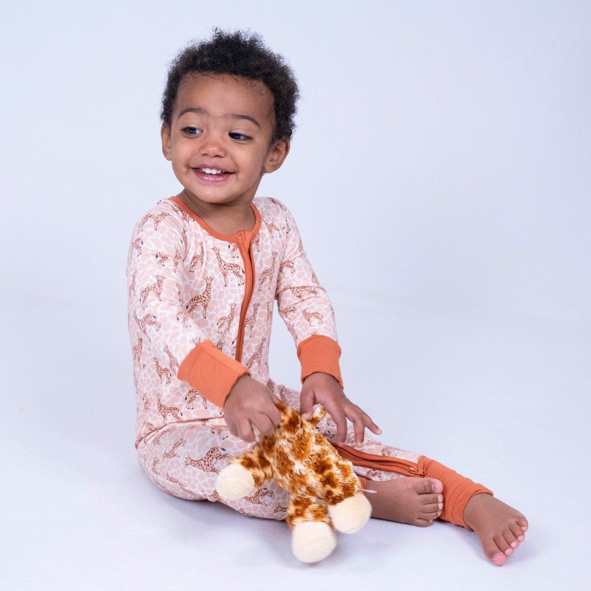 Gentle Giant Zipper One Piece Pajama by LollyBanks