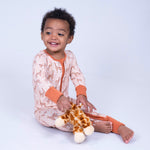 Gentle Giant Zipper One Piece Pajama by LollyBanks
