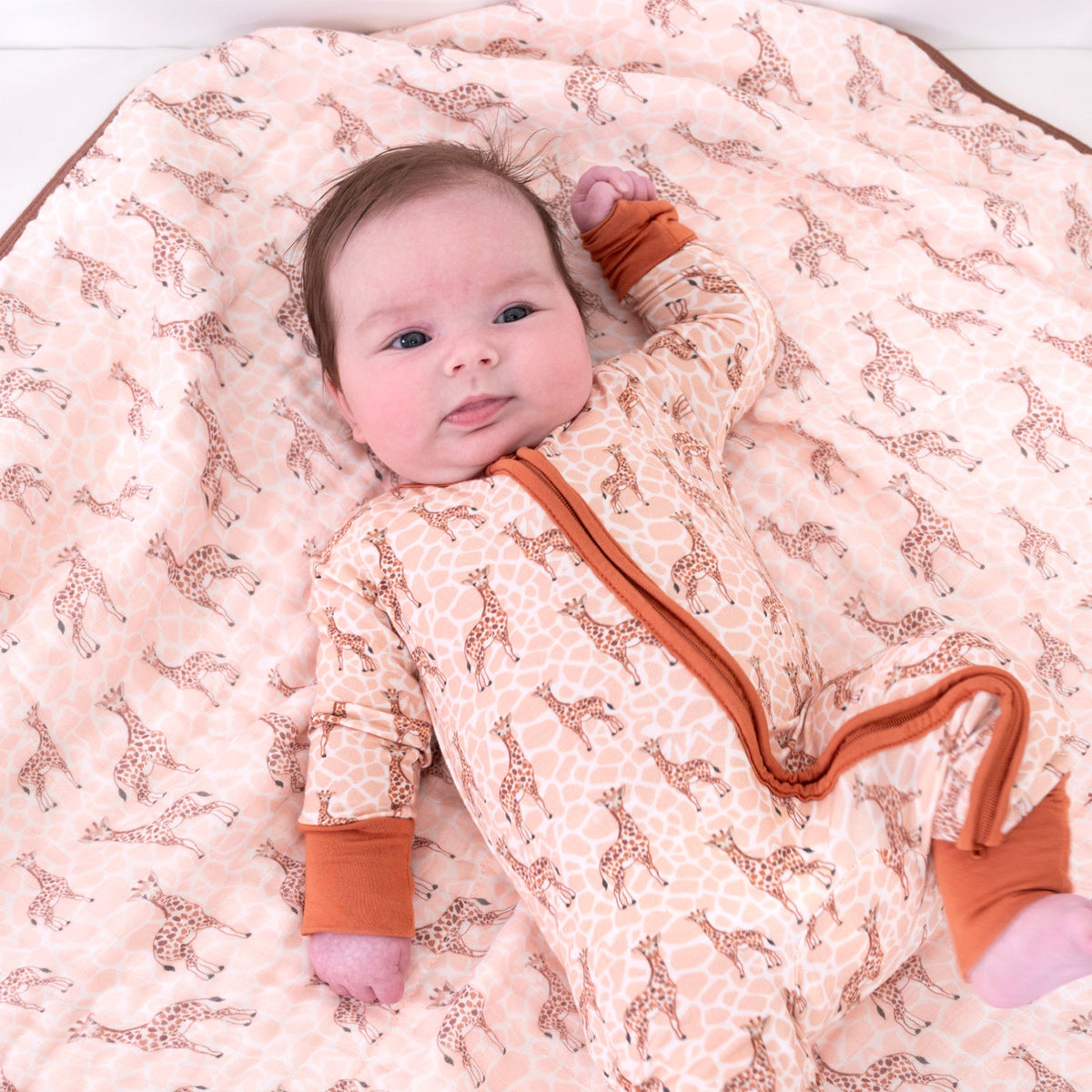 Gentle Giant Zipper One Piece Pajama by LollyBanks