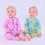 Golf A Round Zipper One Piece Pajama by LollyBanks