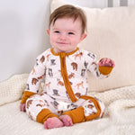 Bamboo Footie Pajamas - Doggone Cute by LollyBanks