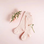 Little Love Bug Co. LLB Crochet Knee High Socks with Comfortable Stretch for Kids - Apparel & Accessories > Clothing > Baby & Toddler Clothing > Baby & Toddler Socks & Tights Socks