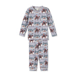 Cowboy Christmas Children's Bamboo Pajama Set - Western by Tesa Babe