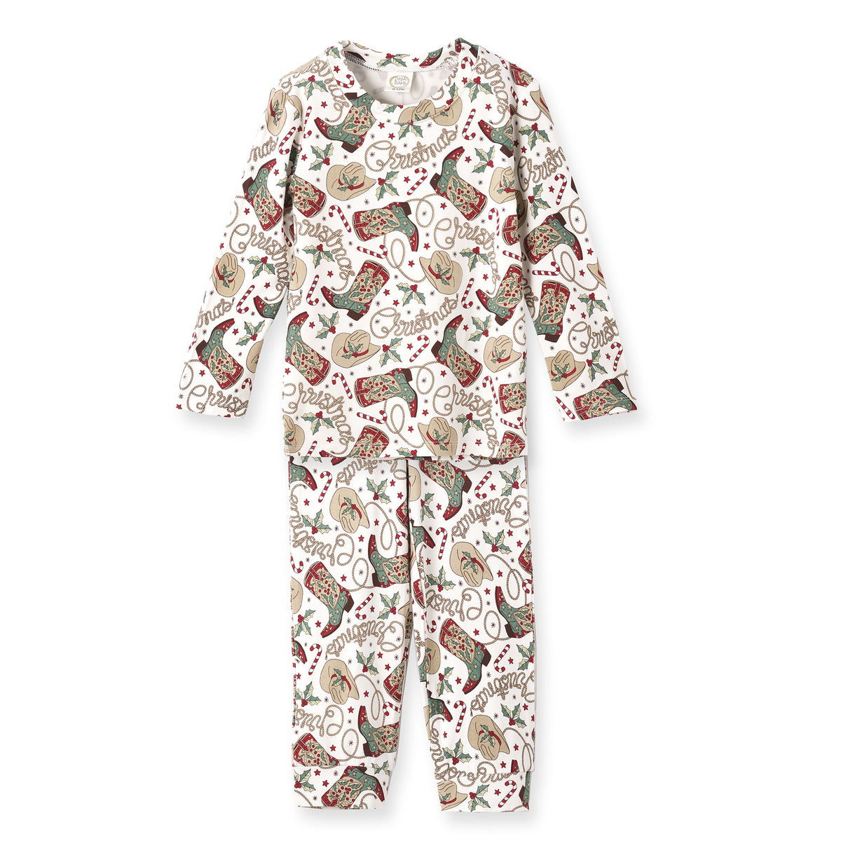 Bamboo Pajamas, Western Christmas Kids by Tesa Babe