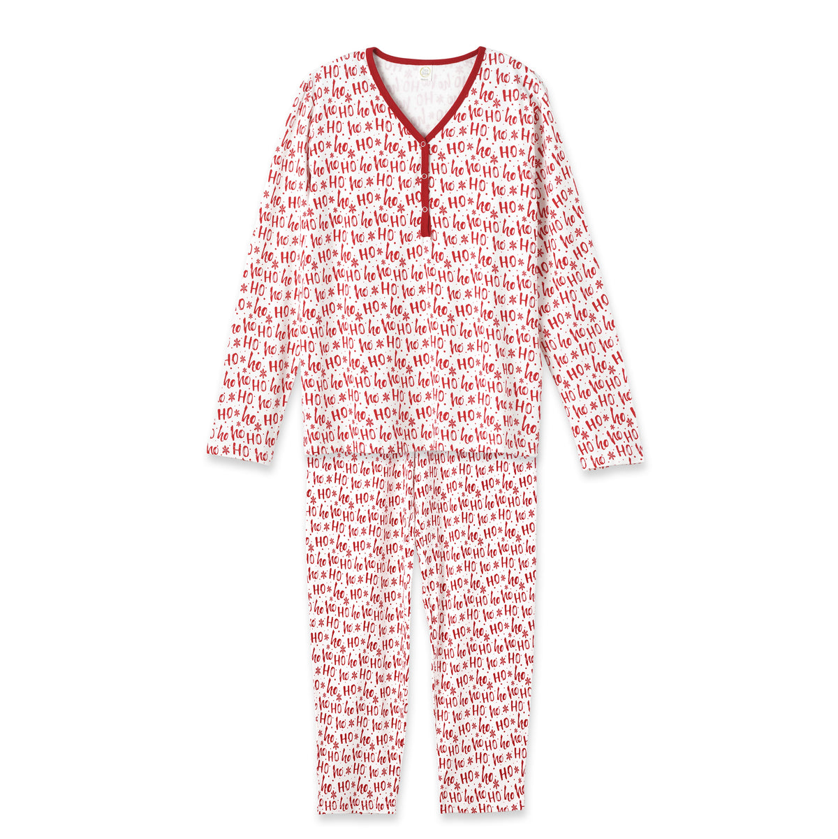 Christmas Ho-Ho-Ho Family Matching Ultra-Soft Bamboo Pajamas by Tesa Babe