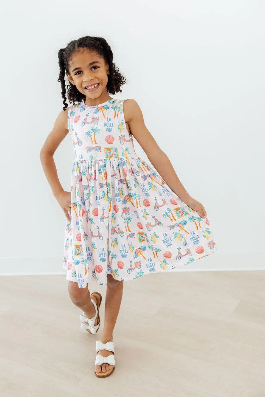 Mila & Rose ® La Dolce Vita Tank Twirl Dress - 
