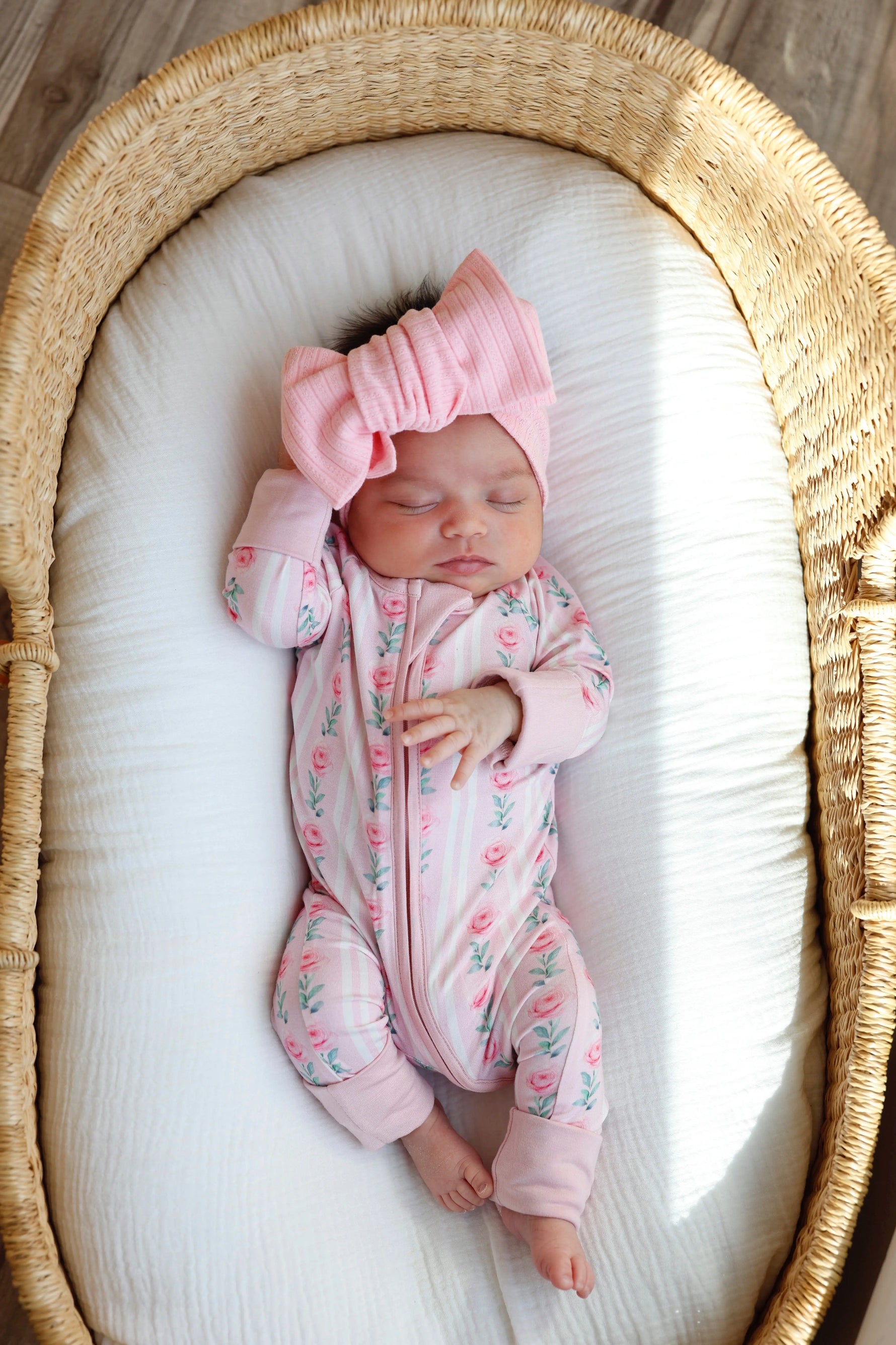 Dreamlet La Vie En Rose (Convertible Zip Footies) - 