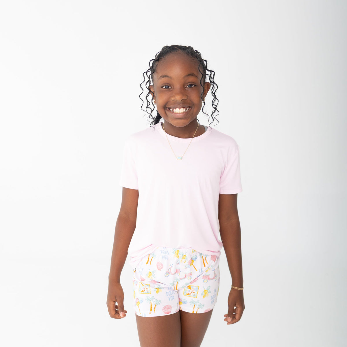 La Dolce Vita Youth Girls Shorts Set by Monkeeroos
