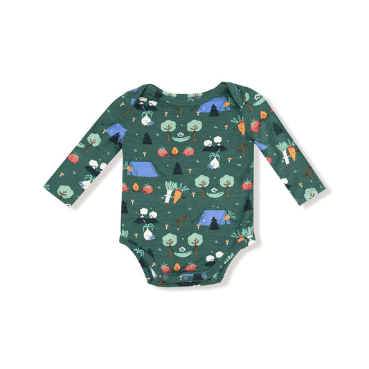 Lap Shoulder Bamboo Baby Bodysuit Preorder Soft Viscose Angel Dear Everetts Place: Online Boutique
