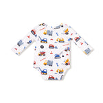Angel Dear Lap Shoulder Bamboo Long Sleeve Bodysuit For Baby Angel Dear - Apparel & Accessories > Clothing > Baby & Toddler Clothing > Baby One-Pieces 147