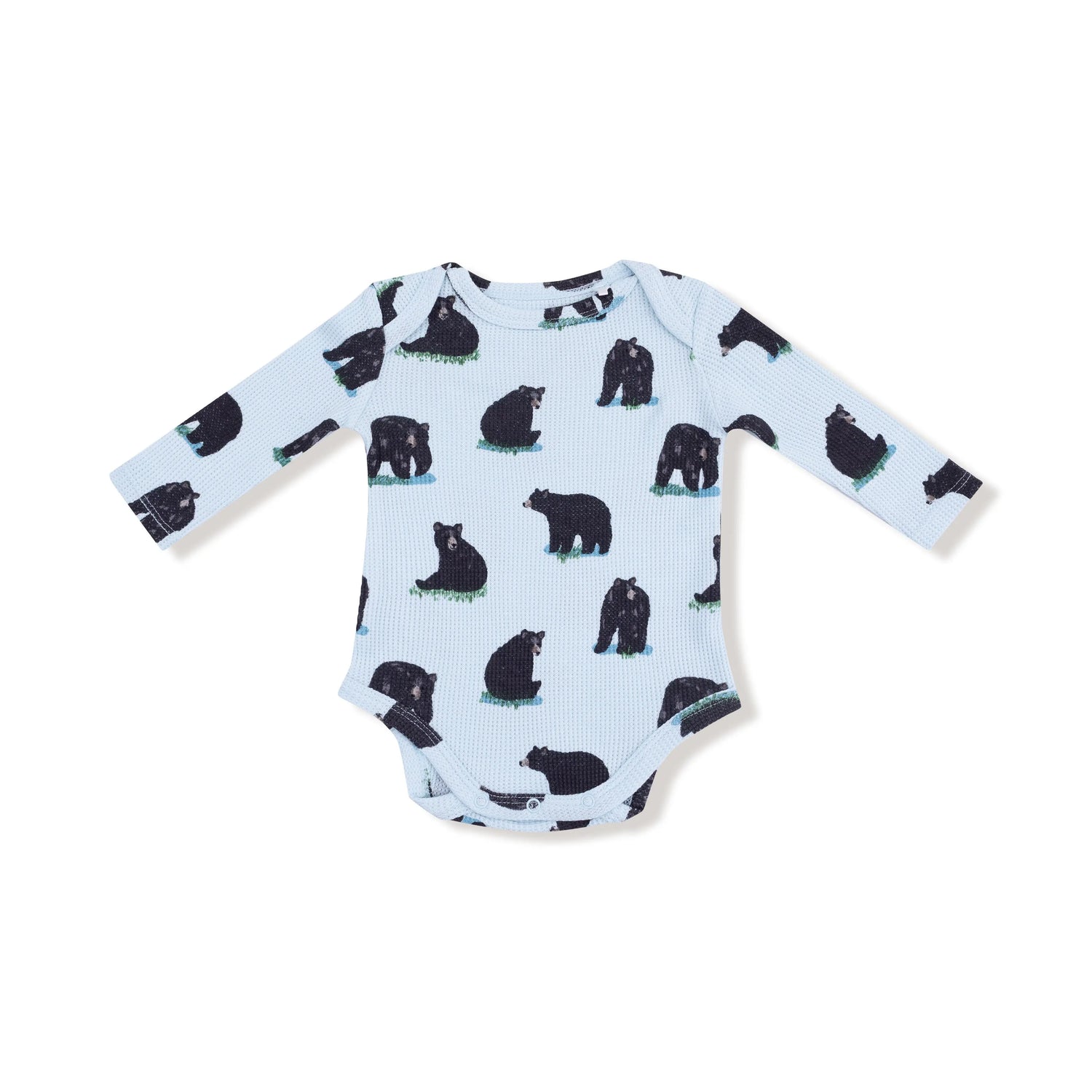 Angel Dear Lap Shoulder Bodysuit Long Sleeve Thermal Waffle Baby - Apparel & Accessories > Clothing > Baby & Toddler Clothing > Baby One-Pieces 147