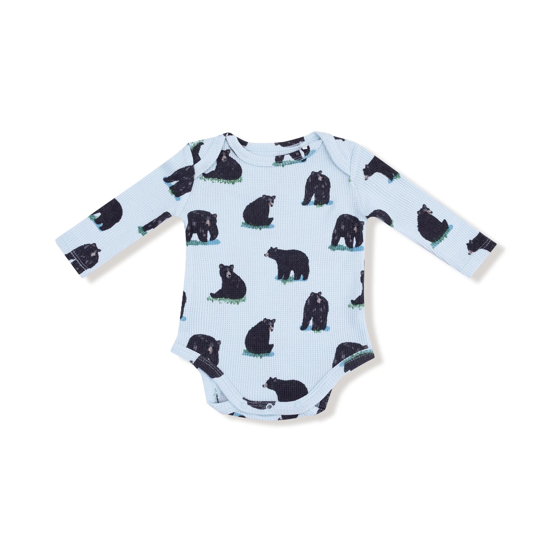 Angel Dear Lap Shoulder Bodysuit Long Sleeve Thermal Waffle Baby - Apparel & Accessories > Clothing > Baby & Toddler Clothing > Baby One-Pieces 147