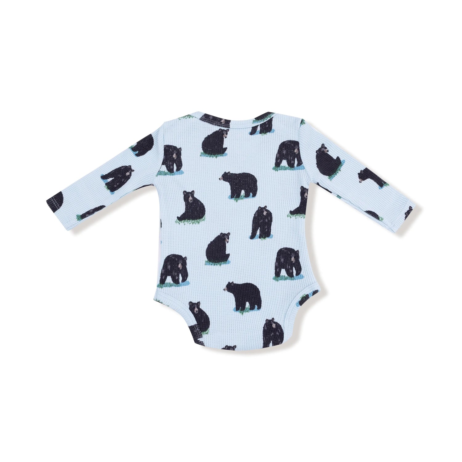 Angel Dear Lap Shoulder Bodysuit Long Sleeve Thermal Waffle Baby - Apparel & Accessories > Clothing > Baby & Toddler Clothing > Baby One-Pieces 147