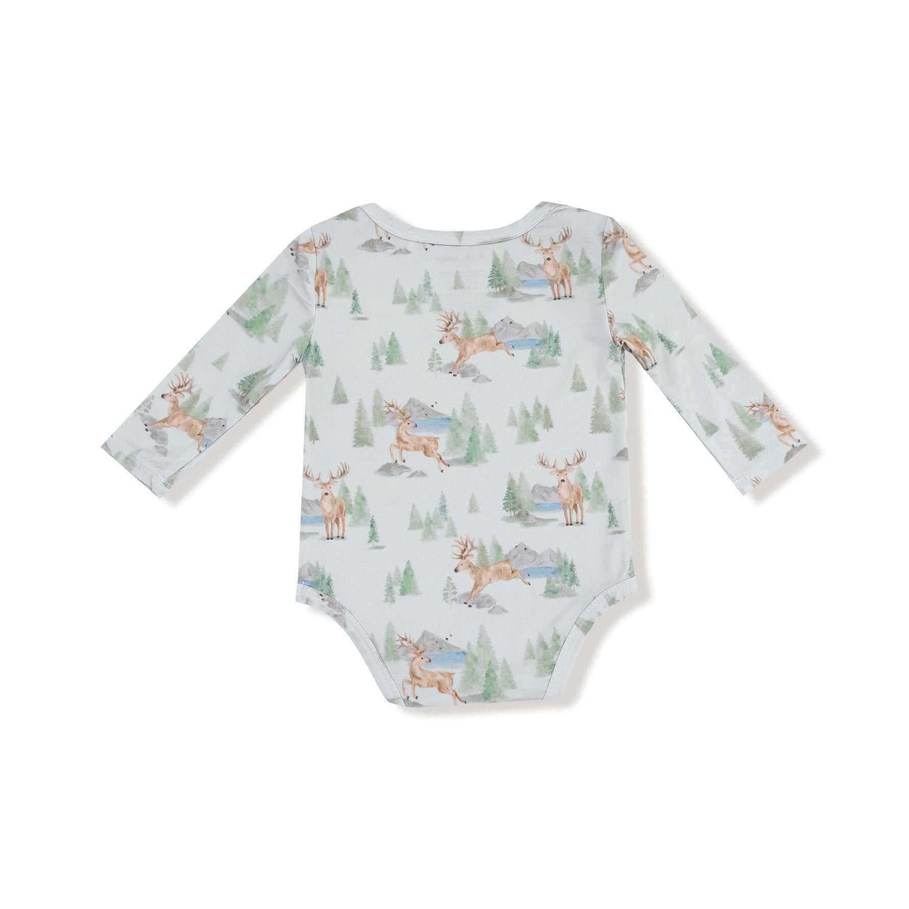 Angel Dear Lap Shoulder Long Sleeve Bamboo Baby Bodysuit Newborn - Apparel & Accessories > Clothing > Baby & Toddler Clothing > Baby One-Pieces 147